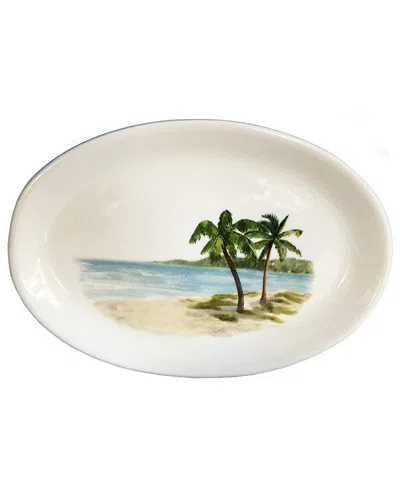 ABBIAMO TUTTO ABBIAMO TUTTO PALM BREEZES OVAL PLATTER