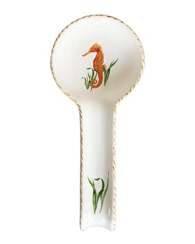 Abbiamo Tutto Seahorse Spoon Rest In Multi