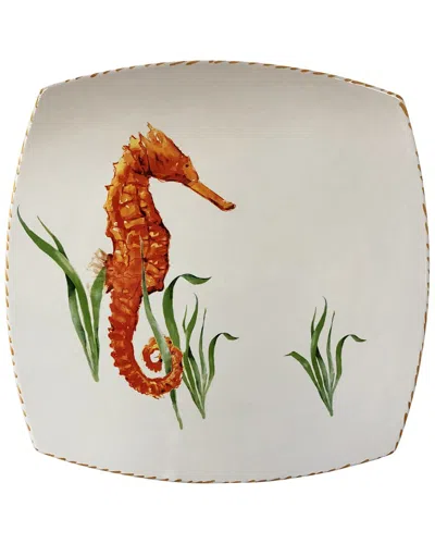 Abbiamo Tutto Seahorse Square Platter/plate