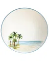 Abbiamo Tutto Set Of 6 Palm Breezes Pasta/soup Bowls