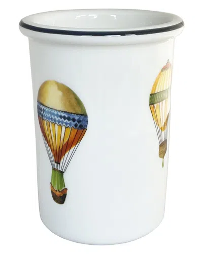 Abbiamo Tutto Up, Up & Away Hot Air Balloon Wine Bottle/utensil Holder