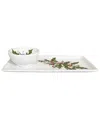 Abbiamo Tutto Winterwonderland Rectangle Plate & Dipping Bowl Set