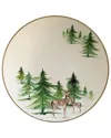 Abbiamo Tutto Woodlands Cake Plate/round Flat Platter