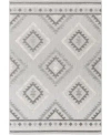 Abbie & Allie Rugs Big Sur Bsr-2313 5'3" X 7'3" Area Rug In Silver