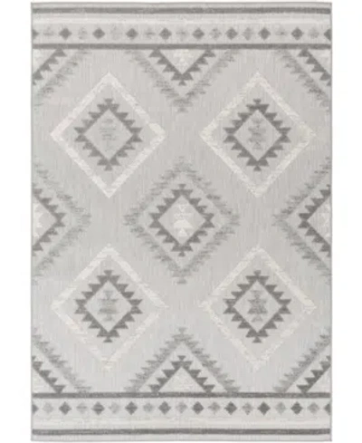 Abbie & Allie Rugs Big Sur Bsr-2313 5'3" X 7'3" Area Rug In Silver