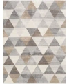 Abbie & Allie Rugs Roma Rom-2303 5'3" X 7'1" Area Rug In Gray