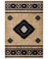 Abbie & Allie Rugs Rugs Paramount Par-1096 6'7" X 9'6" Area Rug In Black