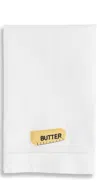Abbode Butter Tea Towel White In White