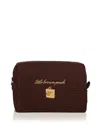 Abbode Little Brown Pouch In Pattern