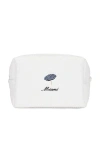 Abbode Miami Waffle Pouch In White