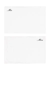Abbode Mr & Mrs Corner Pillowcase Set Â€“ N/a. Å°ºç � All. In Metallic