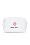Abbode Palm Beach Waffle Pouch In Transparent