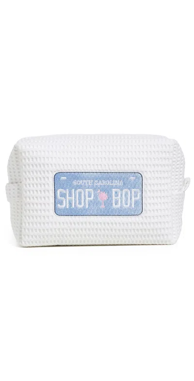 Abbode Shopbop License Plate Pouch White