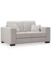 Abbyson Living Emmeline 67.3 Fabric Loveseat In Gray