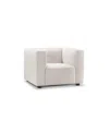 Abbyson Living Kyle 42" Stain-resistant Fabric Chair In Cream