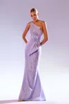 Abdo Aoude Couture Strapless Gown With Bow