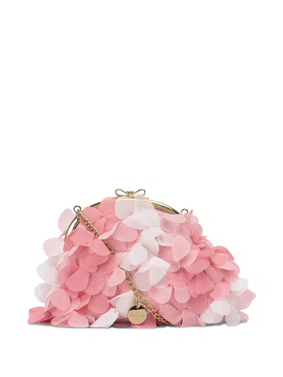 Abel & Lula Kids' 3d Floral Shoulder Bag In Pink