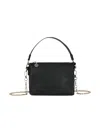 Abel & Lula Logo-embossed Shoulder Bag In Black