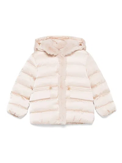 Abel & Lula Kids' Padded Jacket In Neutrals