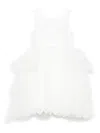 Abel & Lula Tulle Dress In White