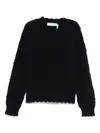 Abel & Lula Wave Sweater In Blau