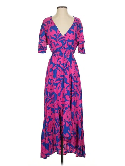 Pre-owned Abel The Label Casual Dress In Pink