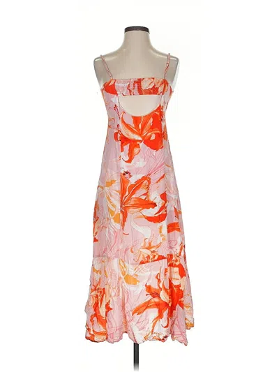 Pre-owned Abel The Label Cocktail Dress In Orange