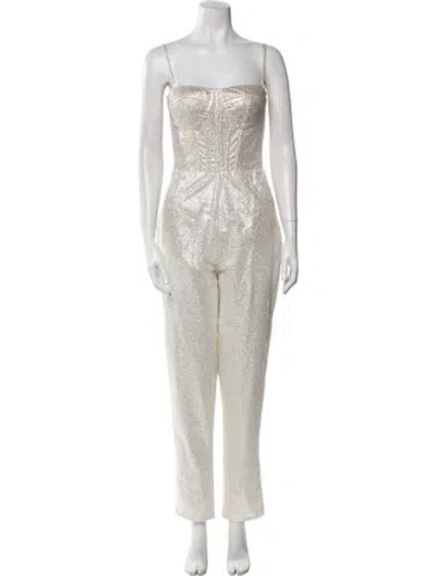 Pre-owned Abella Square Neckline Jumpsuit