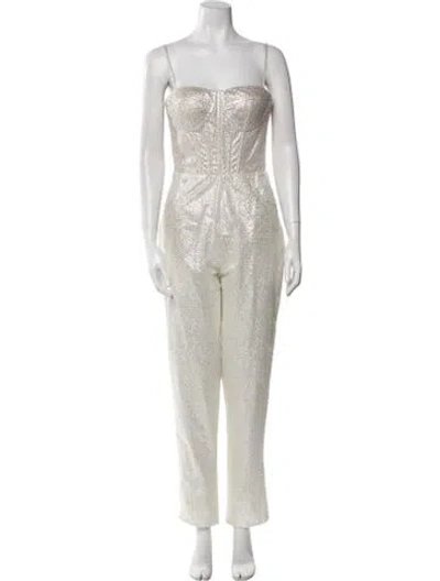 Pre-owned Abella Square Neckline Jumpsuit