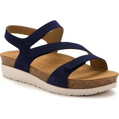Abeo Algarve Strap Sandal In Blue