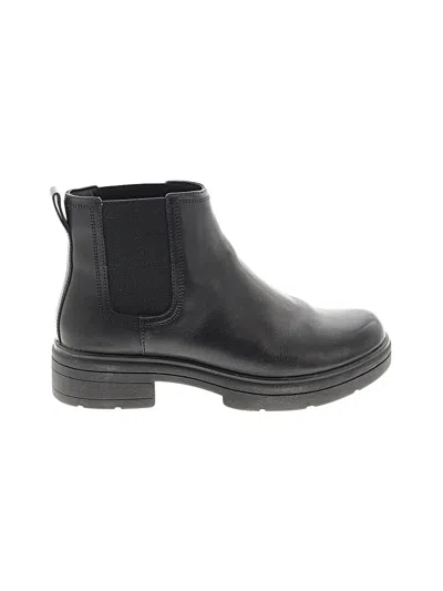 Pre-owned Abeo Ankle Boots In Black