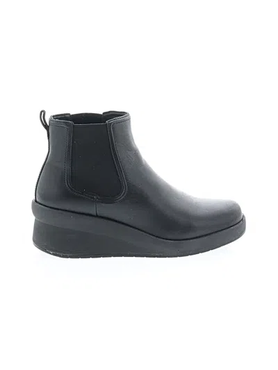 Pre-owned Abeo Ankle Boots In Black
