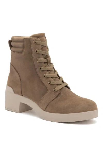 Abeo Capital Lace Boot In Light Tan - Regular