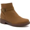 Abeo Compass Buckle In Tan Nubuck - Regular