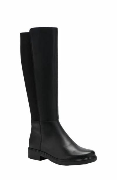 Abeo Compass Stretch Tall Boots In Black