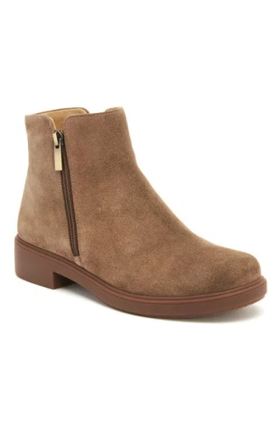 Abeo Compass Zip In Dark Taupe - Metatarsal