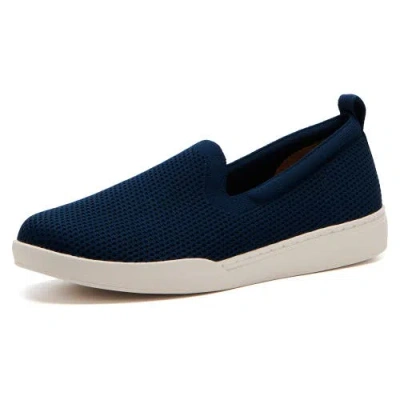 Abeo Encore Knit Slip On In Blue - Regular