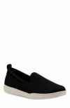 Abeo Encore Knit Slip Onsneaker In Black