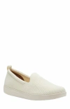 Abeo Encore Knit Slip Onsneaker In White