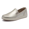 Abeo Encore Slip On In Gold Leather - Regular