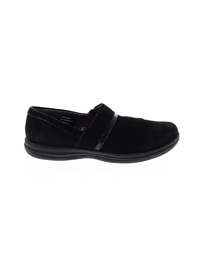 Pre-owned Abeo Flats In Black
