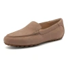 Abeo Harbor In Dark Beige Nubuck - Regular