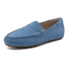 Abeo Harbor In Faded Denim Suede - Regular