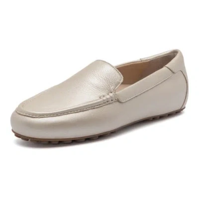 Abeo Harbor In Gold Leather - Regular