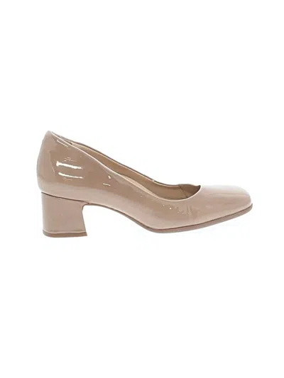 Pre-owned Abeo Heels In Tan