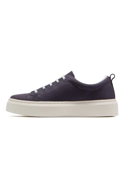 Abeo Jumpstreet Bungee Sneaker In Navy Canvas - Metatarsal