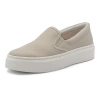 Abeo Jumpstreet Slip On In Beige Canvas - Metatarsal