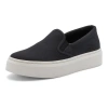 Abeo Jumpstreet Slip On In Black Canvas - Regular
