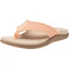 Abeo Laguna Sandal In Coral - Metatarsal