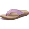 Abeo Laguna Sandal In Lavender - Regular